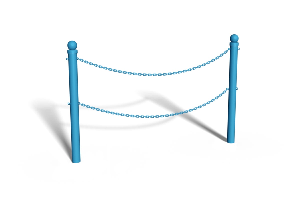 bariera_aäcuchowa u12b z kul¥ - dwa rz©dy aäcucha - niebieska - do zabetonowania.jpg