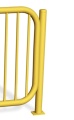 Słupek kończący do bariery lubelskiej - przykręcany - żółty lub inny dowolny kolor.jpg