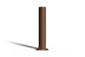 Słupek u12c - brązowy - składany