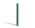 Słupek chodnikowy - parkingowy - blokujący - do przykręcania - zielony